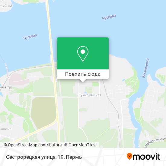 Карта Сестрорецкая улица, 19