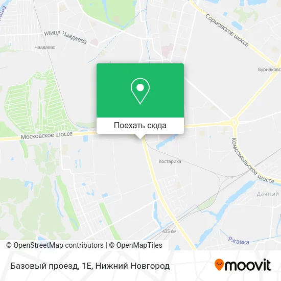 Карта Базовый проезд, 1Е