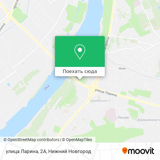 Карта улица Ларина, 2А