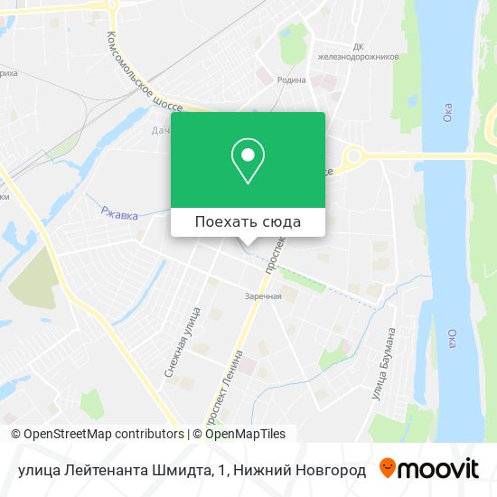 Карта улица Лейтенанта Шмидта, 1
