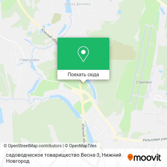 Карта садоводческое товарищество Весна-3