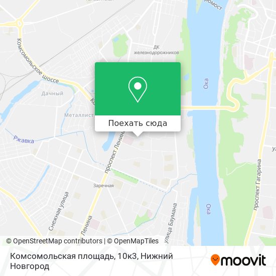 Карта Комсомольская площадь, 10к3