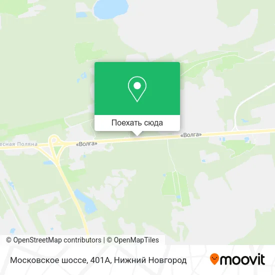 Карта Московское шоссе, 401А