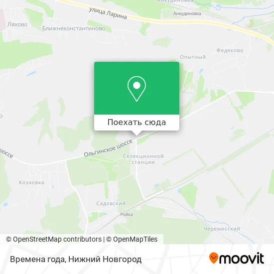 Карта Времена года