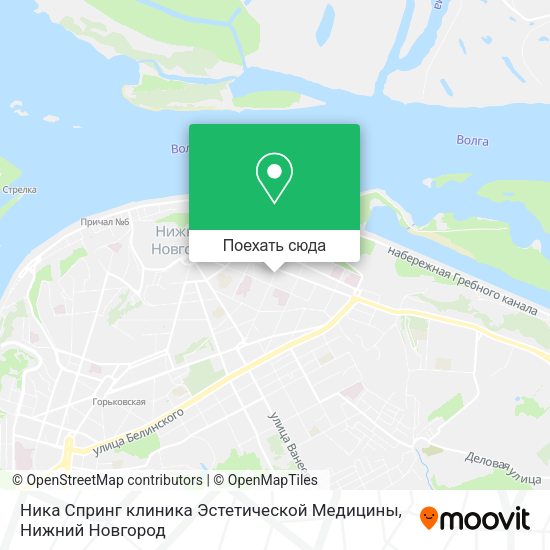 Карта Ника Спринг клиника Эстетической Медицины