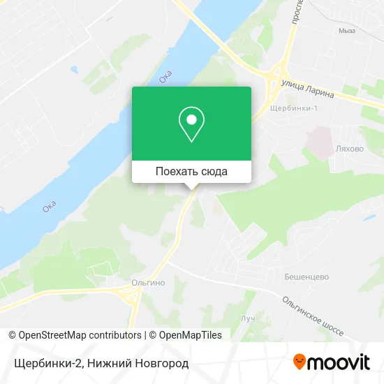Карта Щербинки-2