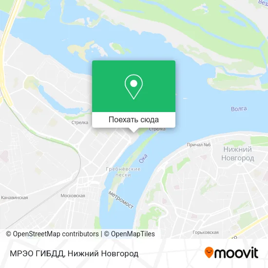 Карта МРЭО ГИБДД