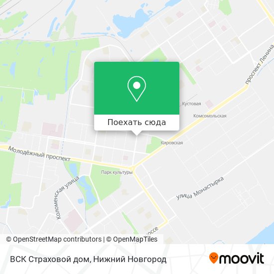 Карта ВСК Страховой дом