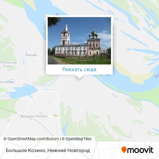 Карта Большое Козино