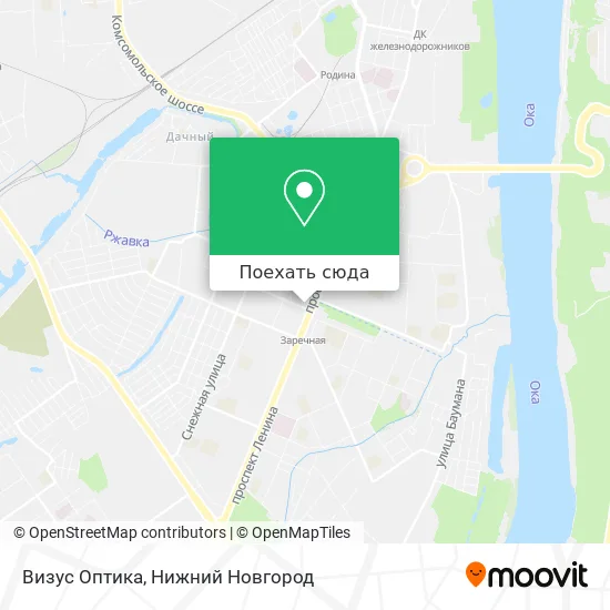 Карта Визус Оптика