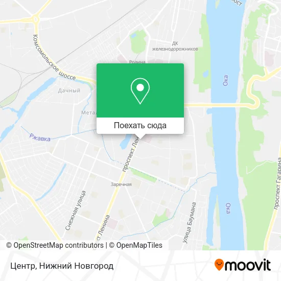 Карта Центр