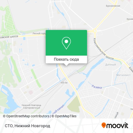 Карта СТО