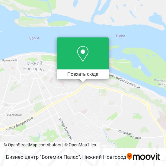 Карта Бизнес-центр "Богемия Палас"
