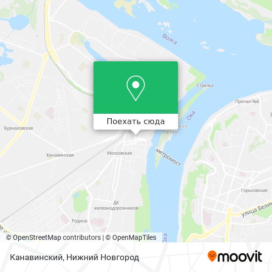 Карта Канавинский