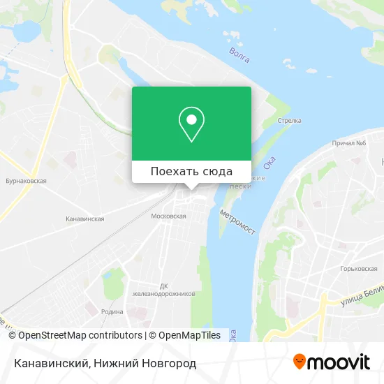 Карта Канавинский