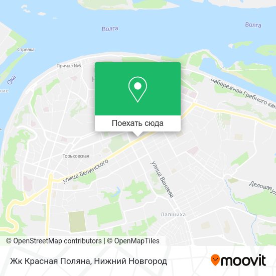 Карта Жк Красная Поляна