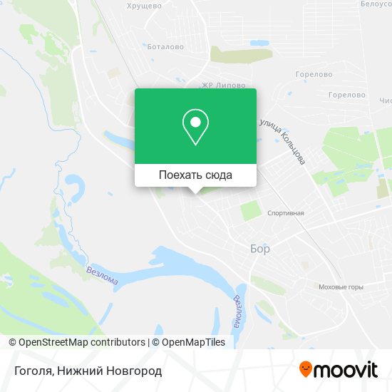 Карта Гоголя