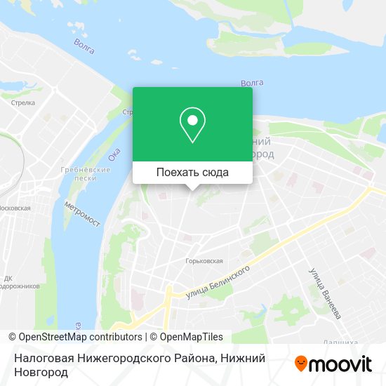 Карта Налоговая Нижегородского Района