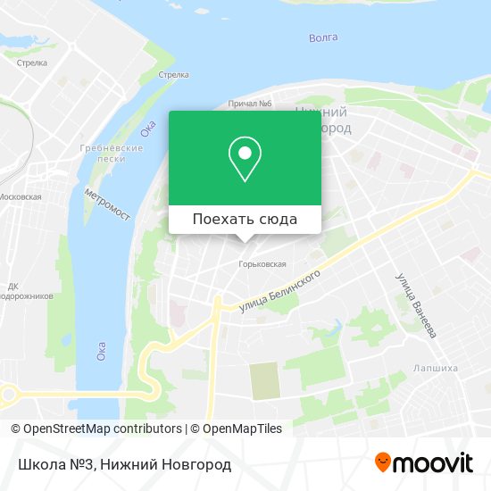 Карта Школа №3