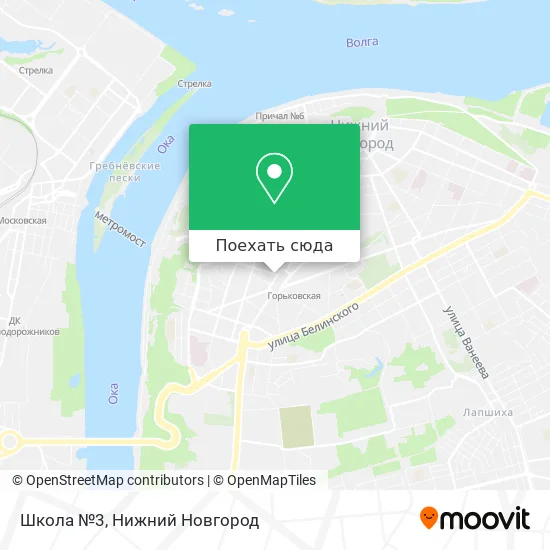 Карта Школа №3