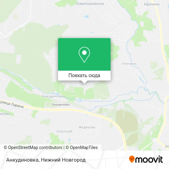 Карта Анкудиновка