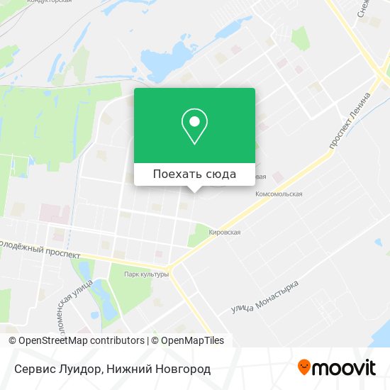 Карта Сервис Луидор