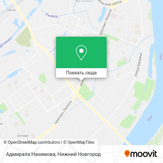 Карта Адмирала Нахимова