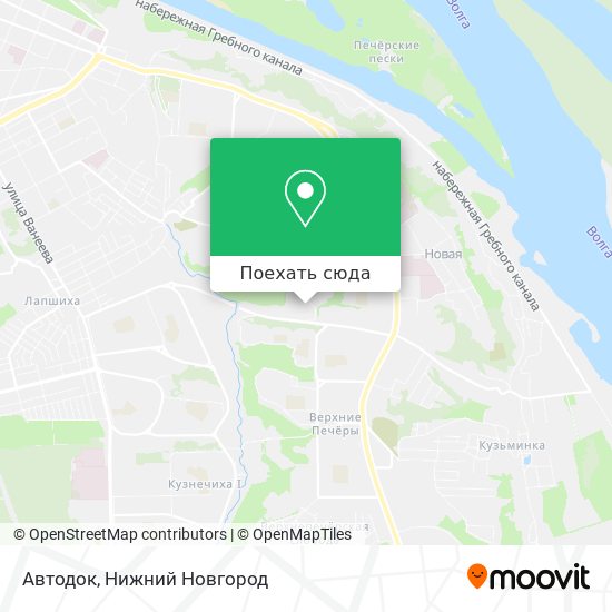 Карта Автодок