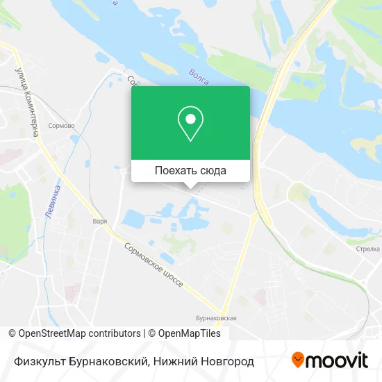 Карта Физкульт Бурнаковский