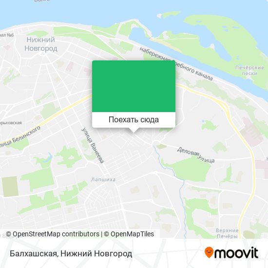Карта Балхашская