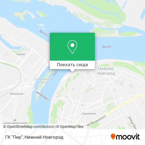 Карта ГК "Пир"