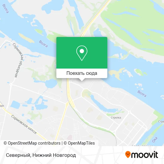 Карта Северный