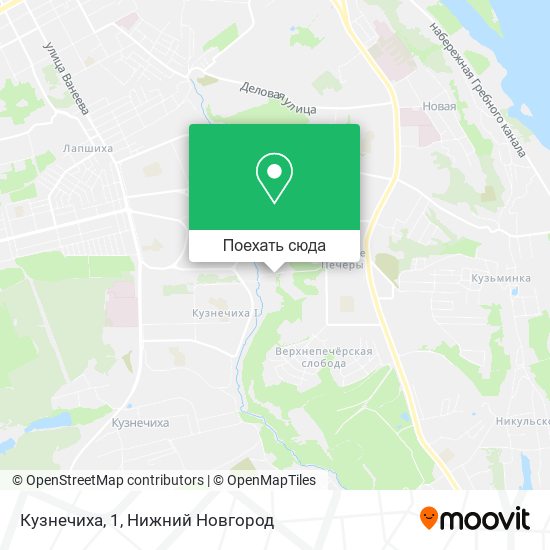 Карта Кузнечиха, 1