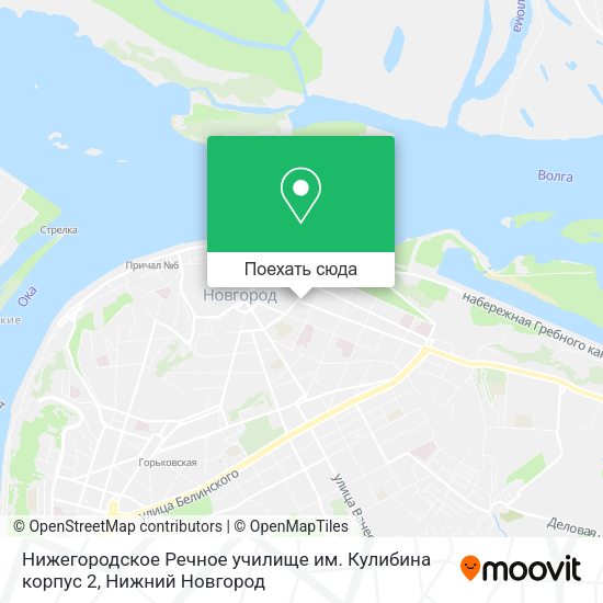 Карта Нижегородское Речное училище им. Кулибина корпус 2