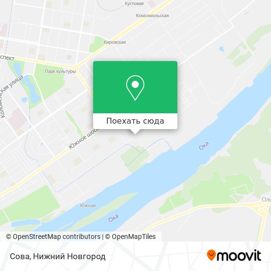 Карта Сова