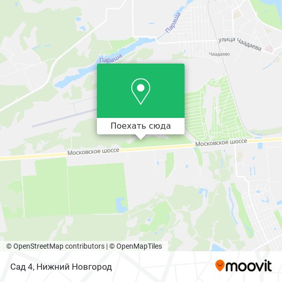 Карта Сад 4