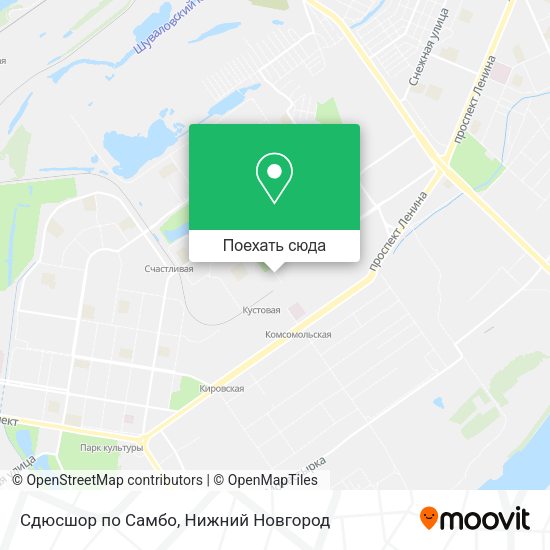 Карта Сдюсшор по Самбо