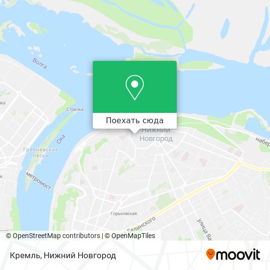 Карта Кремль