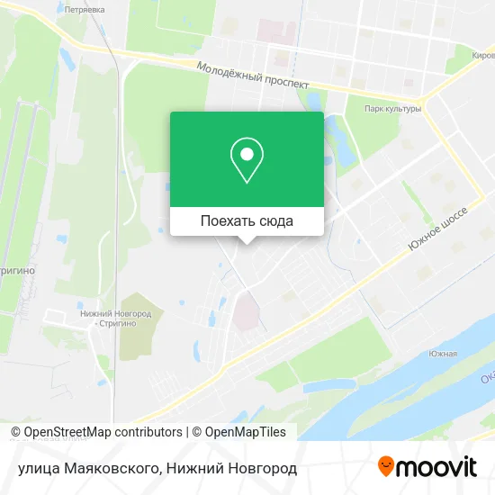 Карта улица Маяковского