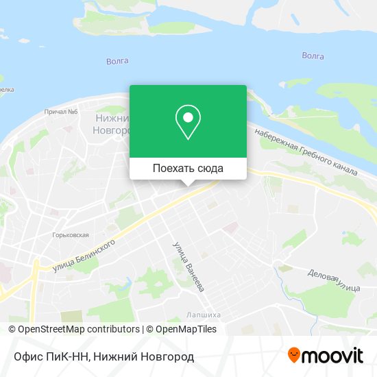 Карта Офис ПиК-НН