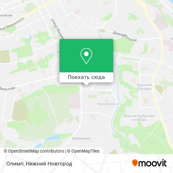 Карта Олимп