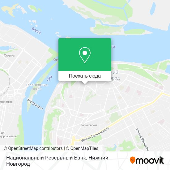 Карта Национальный Резервный Банк