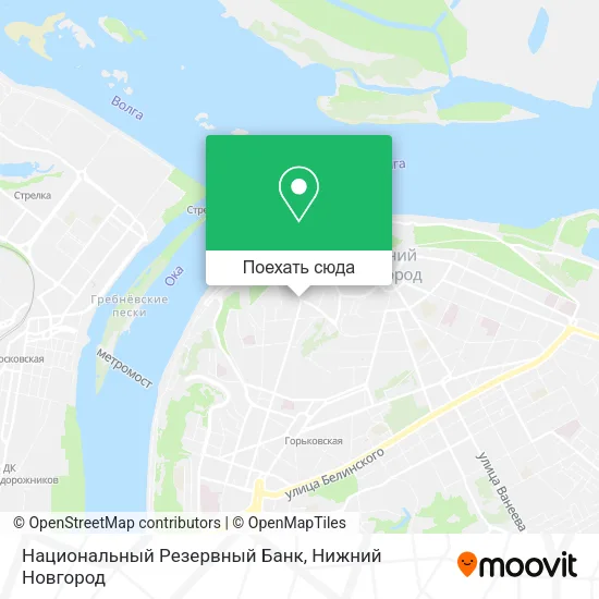 Карта Национальный Резервный Банк
