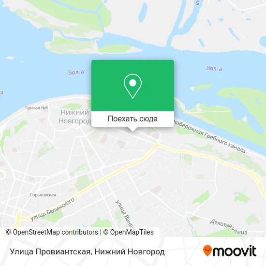 Карта Улица Провиантская