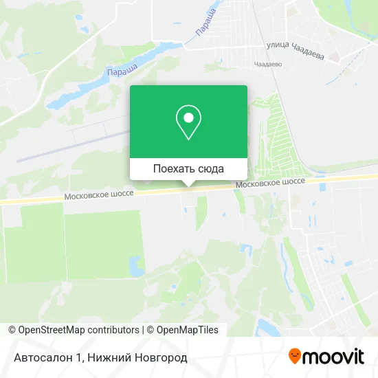 Карта Автосалон 1