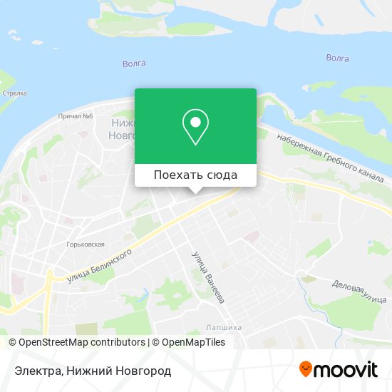 Карта Электра