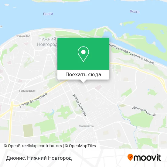 Карта Дионис