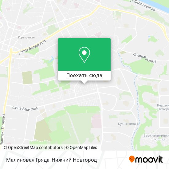 Карта Малиновая Гряда
