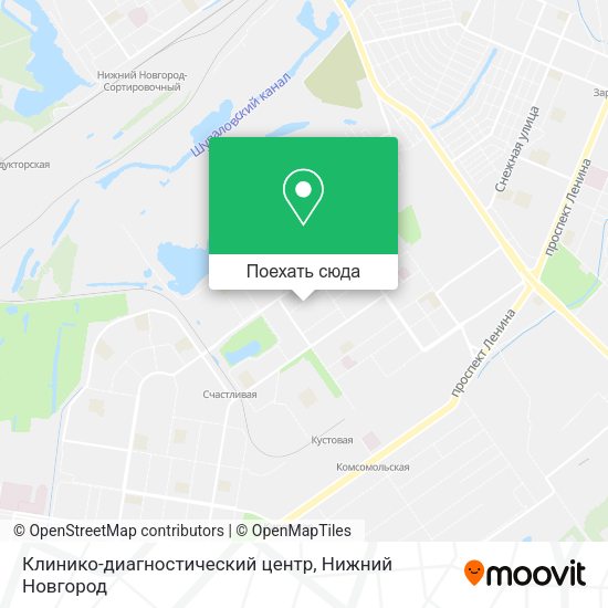 Карта Клинико-диагностический центр
