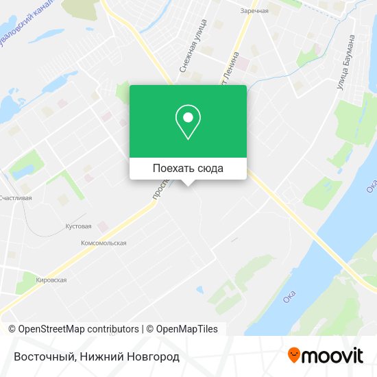 Карта Восточный